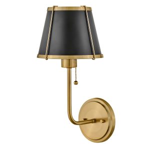 Kinkiet złoty CLARKE 1xE27x40W wym:40×18,4×22,2cm IP20 Hinkley 833727