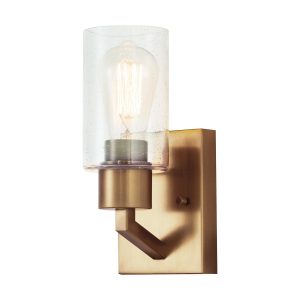 Kinkiet złoty Deryn 1xE27x60W wym:27,1×11,4×13,5cm IP20 Kichler 828984