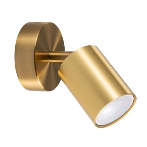 Kinkiet złoty GOLDI 1xGU10x10W wym:8x8x8cm IP20 Polux 824027
