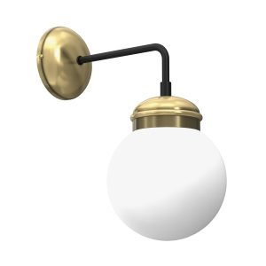 Kinkiet złoty Hydro 1xE14x15W wym:30x13x22cm IP20 Luminex 823215