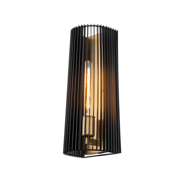 Kinkiet złoty Linara 1xE27x60W wym:43,2x18,4x14,5cm IP20 Quintiesse 186982