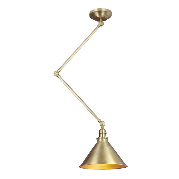 Kinkiet złoty Provence 1xE27x60W wym:123x29,7x30cm IP20 Elstead 834810