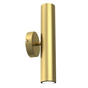 Kinkiet złoty Raito 2xGU10x8W wym:30x8x10cm IP20 Luminex 832258 Kinkiet złoty Raito 2xGU10x8W wym:30x8x10cm IP20 Luminex 832258