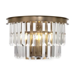 Kinkiet złoty REVERO 1xE14x40W wym:24,5×16,5x33cm IP20 Maytoni 831884