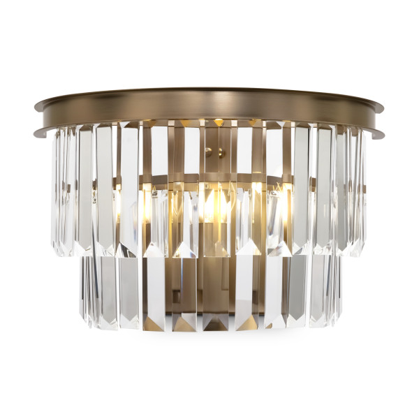 Kinkiet złoty REVERO 1xE14x40W wym:24,5x16,5x33cm IP20 Maytoni 831884