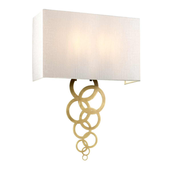 Kinkiet złoty Rosa 2xE27x60W wym:52,1x37x12,8cm IP20 Elstead 832321