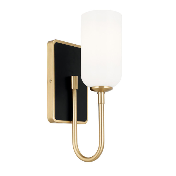 Kinkiet złoty SOLIA 1xG9x3W wym:33,8x12,7x16cm IP44 Kichler 833718