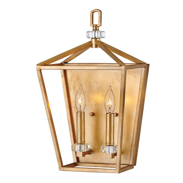Kinkiet złoty Stinson 2xE14x60W wym:43,1x25,4x17,2cm IP20 Quintiesse 835371