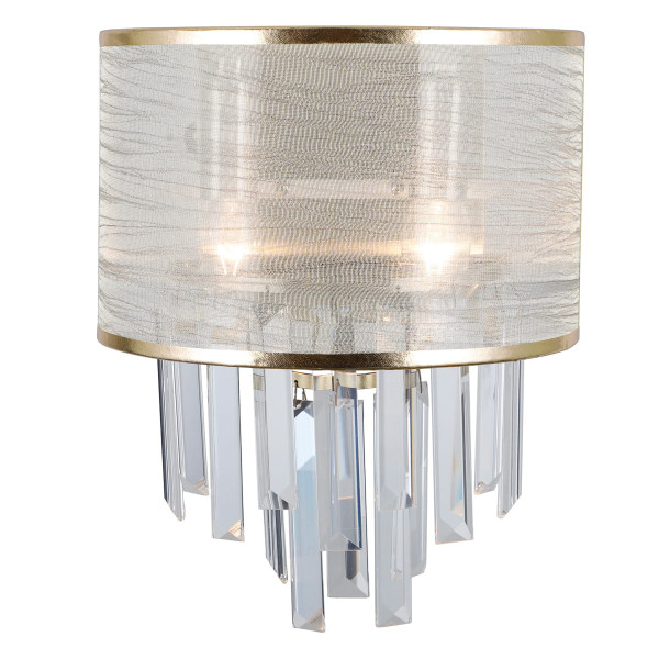 Kinkiet złoty TORREIA 2xE14x40W wym:25x15x15cm IP20 Italux 844346