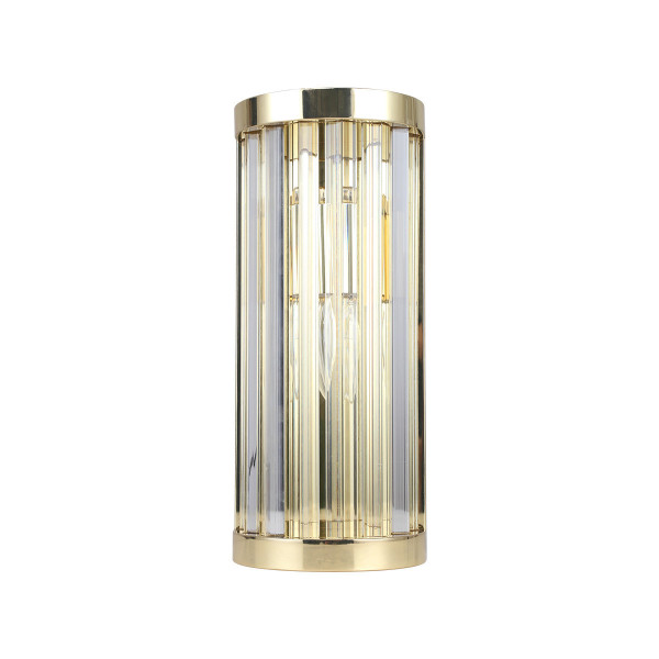 Kinkiet złoty VETRO 1xE14x10W wym:30x13x10cm IP20 Light Prestige 835379
