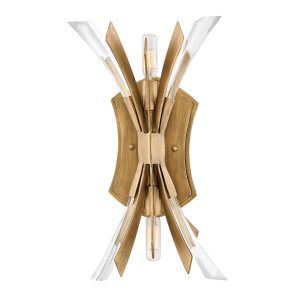 Kinkiet złoty Vida 2xE14x40W wym:43,8×13,3×13,3cm IP20 Quintiesse 824833