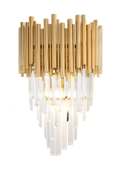 Kinkiet złoty VOGUE 4xG9x40W wym:54x30x19cm IP20 Maxlight 828911