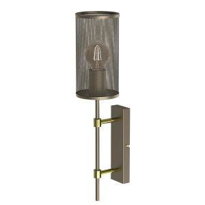 Kinkiet złoty Wall 1xE27x15W wym:48x11x15cm IP20 Luminex 833505