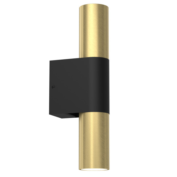 Kinkiet złoty Wall 2xGU10x8W wym:30x6x11cm IP20 Luminex 833527