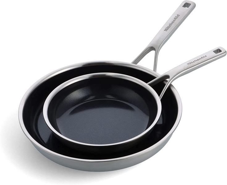 KitchenAid Komplet 2 patelni Multi-Ply 20+28cm ceramiczne 989250