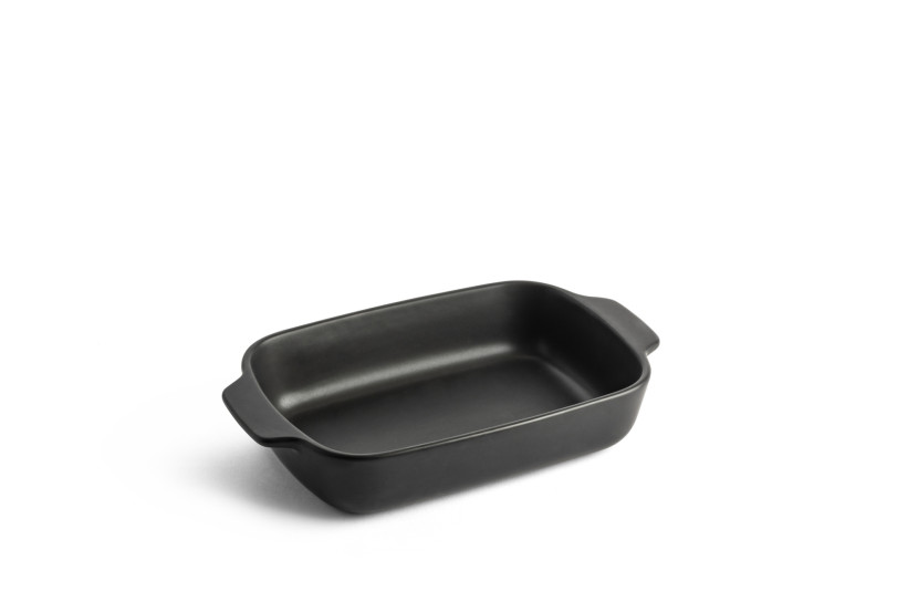 KitchenAid Naczynie do zapiekania M 31x18x6cm czarny matowy 989290