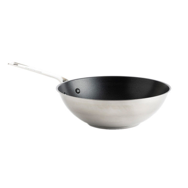 KitchenAid Wok Stainless Steel 28cm stalowy 966137