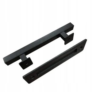 Klamka do drzwi przesuwnych matowa czarna premium 825107