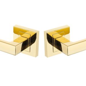 Klamka Wewnętrzna Qubik II Złota 684487
