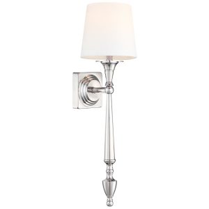 Klasyczna lampa ścienna Austin W01258NI-WH Cosmolight metal 187249 Klasyczna lampa ścienna Austin W01258NI-WH Cosmolight metal 187249