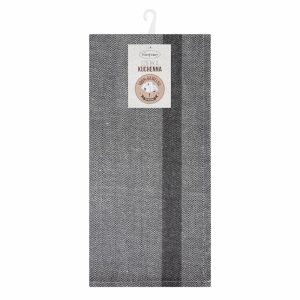 Klasyczna Ściereczka Kuchenna OLIVIA 50×70 cm Stalowa 687233 Klasyczna Ściereczka Kuchenna OLIVIA 50×70 cm Stalowa 687233