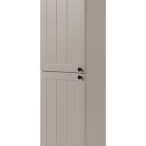 Klasyczna szafka łazienkowa z kaszmiru 35 x 136 x 27 cm, uchwyt czarny 1059966