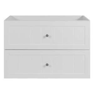 Klasyczna szafka pod umywalkę w kolorze białym, 80 x 57 x 46 cm 1060215 Klasyczna szafka pod umywalkę w kolorze białym, 80 x 57 x 46 cm 1060215