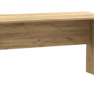 Klasyczne proste biurko do gabinetu dąb craft – Jolo 224231 Klasyczne proste biurko do gabinetu dąb craft – Jolo 224231