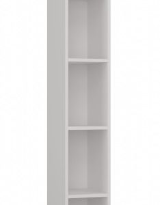 Klasyczny Biały Regał R25 na Książki 25cm 312940