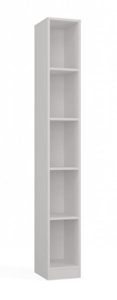 Klasyczny Biały Regał R25 na Książki 25cm 312940