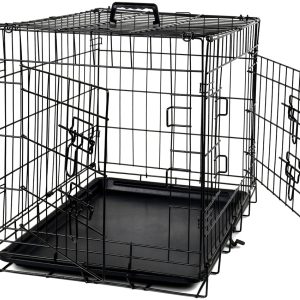 Klatka metalowa kojec transporter dla psa kota zwierząt 107x70x77cm 2XL 735118 Klatka metalowa kojec transporter dla psa kota zwierząt 107x70x77cm 2XL 735118