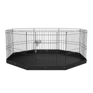 Klatka składana duża dla psa kota królika kojec wybieg metalowa 160cm 936261 Klatka składana duża dla psa kota królika kojec wybieg metalowa 160cm 936261