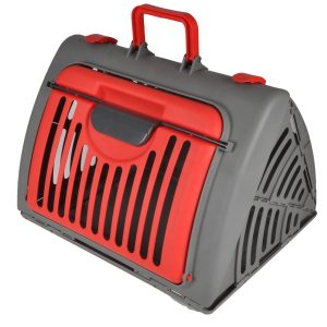 Klatka transportowa dla kota i psa 46 x 35 x 33 cm 192809 Klatka transportowa dla kota i psa 46 x 35 x 33 cm 192809