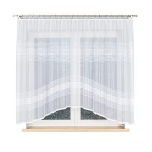 KLAUDYNA – Firanka gotowa żakardowa z podcięciem na dole – 300×160 cm 774765 KLAUDYNA – Firanka gotowa żakardowa z podcięciem na dole – 300×160 cm 774765