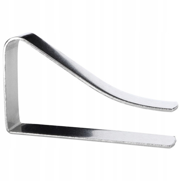 Klips do obrusu Vilde stalowy metalowy uchwyt klamra do stołu i ceraty 1067331