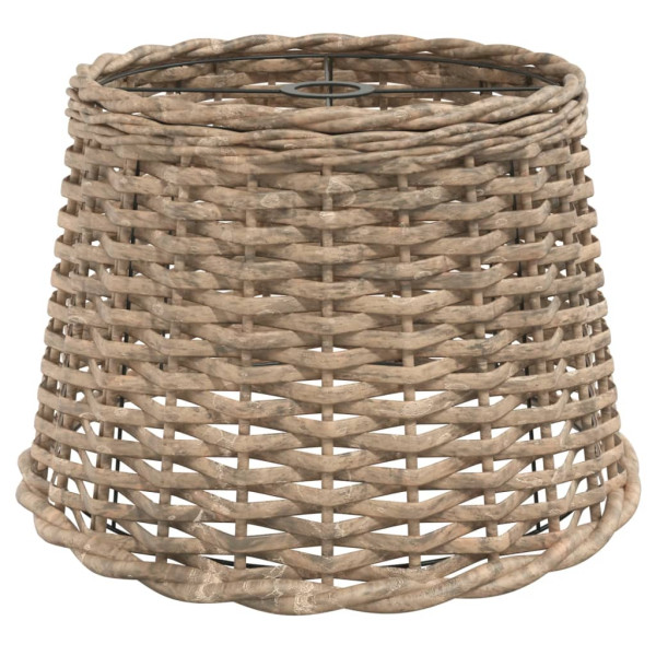Klosz Brąz Ø 40 x 26 cm Wiklina vidaXL 476998
