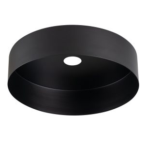 Klosz LightLogic LL KLOSZ 04 31481 pełny duży do lamp ,zwis spot 04 czarny 917003