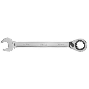 Klucz płasko-oczkowy z grzechotką 15mm NEO 09-327 179387 Klucz płasko-oczkowy z grzechotką 15mm NEO 09-327 179387