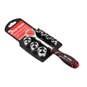 Klucze nasadowe 3/8”, 8 szt. TOP TOOLS 38D142 179361