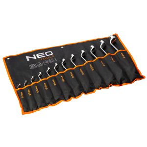 Klucze oczkowe odgięte 6-32 mm, zestaw 12 szt. NEO 09-952 179408