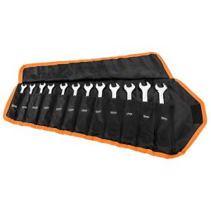 Klucze płasko oczkowe 12szt. 8-19mm, etui, NEO 09-345 179497