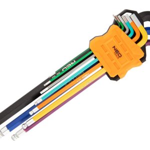 Klucze sześciokątne 1.5-10mm, zestaw 9szt. NEO 09-512 179454