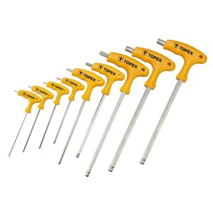 Klucze Torx, T10-T50, zestaw 9 szt. TOPEX 35D968 179430