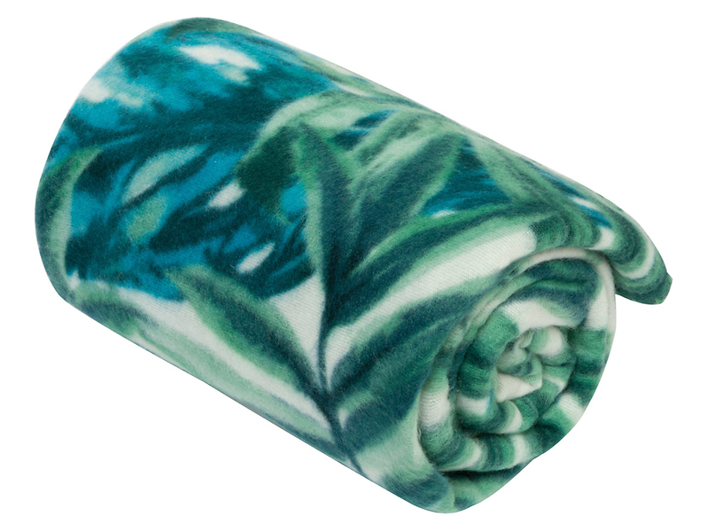 Koc 150x130 cm zielony 33613
