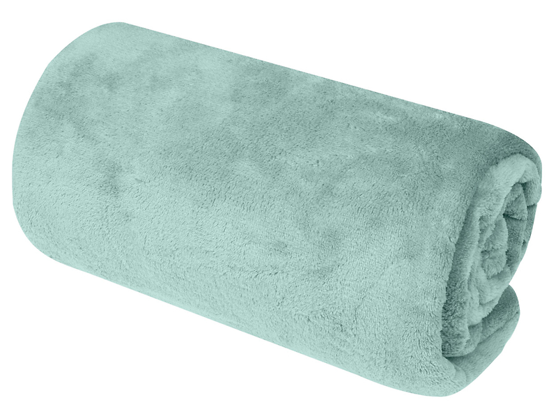 Koc 160x130 cm zielony 39956