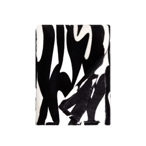 Koc ABSTRACT miękki z abstrakcyjnym wzorem 150x200cm HOMLA 947891