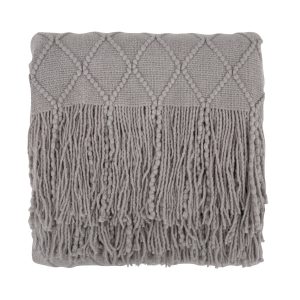 Koc Alpaca Grey 127 x 152 cm MY HOME 565856