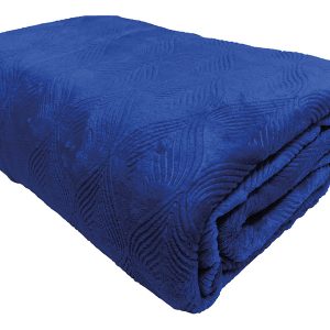 Koc Calma 200×220 cm niebieski 52186 Koc Calma 200×220 cm niebieski 52186