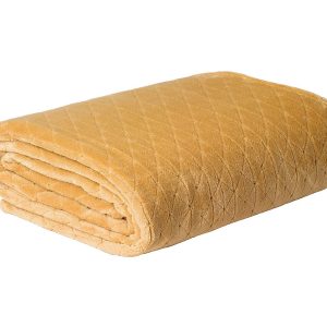 Koc Candy 150×200 cm musztardowy 45923 Koc Candy 150×200 cm musztardowy 45923