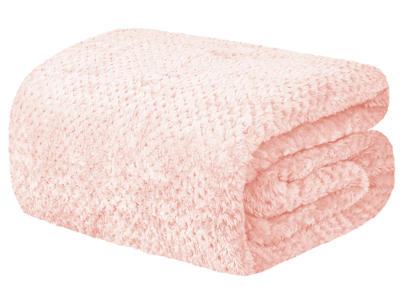 Koc Casablanka Wiosna 150x200 cm różowy 616662